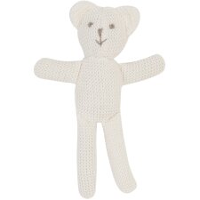 Deco Soft toy bear white 20 cm