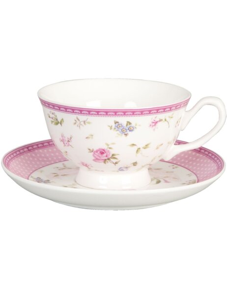 cup and saucer ELEGANT ROSE