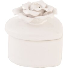Roses Casket white Ã˜ 6 cm