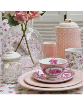 Teapot pink 19x13x22 cm