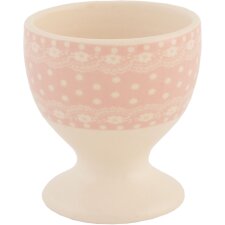 Egg Cup Vintage Ø 5x6 cm pink