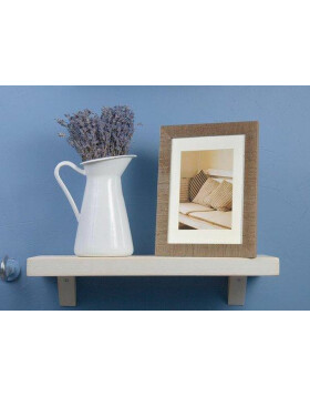 Henzo Wooden Picture Frame Driftwood 15x20 medium brown with mat 10x15 cm