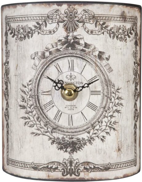 Wielki zegar ścienny KENSINGTON 14x11 cm