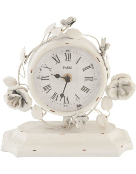 Reloj de pie ROMANTIQUE ROSES 20x10x18 cm