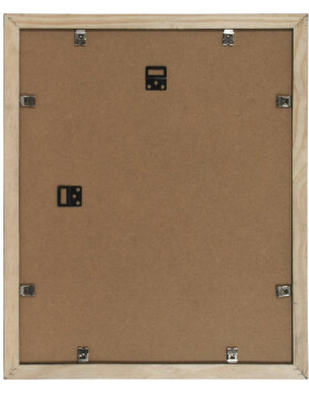 Henzo Houten lijst Drijfhout 40x50 cm wit met passepartout 30x40 cm