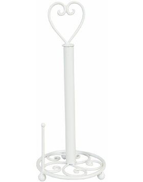 Clayre &amp; Eef Paper towel holder with heart detail...