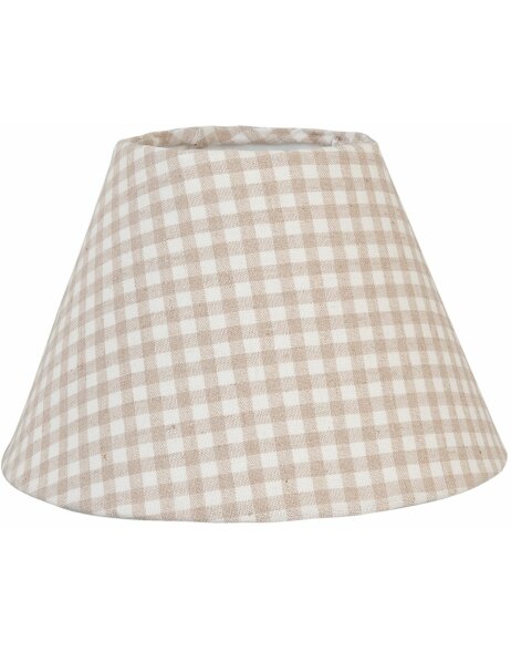 23x15 cm lampshade karriert course