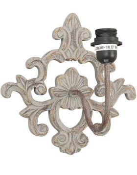 Wall lamp with antique ornament 29x29x22 cm