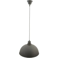Lampa wisząca Bauhaus Style Ø 41 cm szara