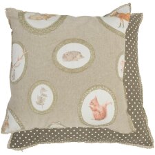 Pillows with forest motif without filling 50x50 cm