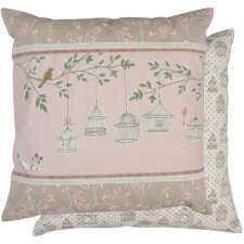 pillow case LITTLE BIRDIE pink 50x50 cm
