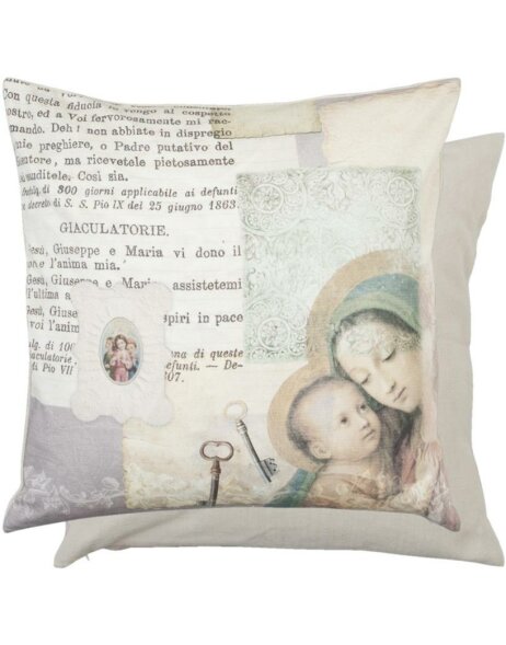 Pillow Cover Madonna motif 50x50 cm