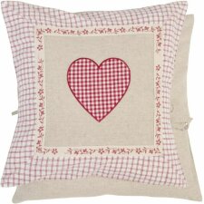 Romantic Heart Pillow 40x40 cm