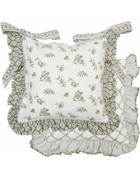 Chair Cushion Cover Olive Orchard 40x40 cm