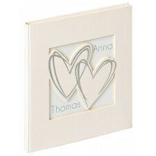 Wedding guestbook With all my heart 23x25 cm
