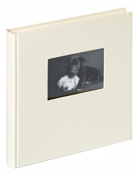 Album photo Charm 30x30 cm blanc avec fen&ecirc;tre