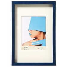 Fashion 3D Holzrahmen 30x40 cm blau