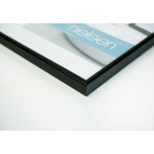 Aluminium lijst Classic 10x15 cm zwart mat