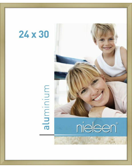 Nielsen Alurahmen Classic 24x30 cm gold matt