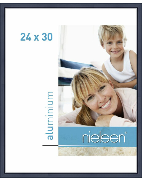 Nielsen Alurahmen Classic 24x30 cm blau