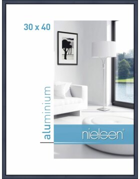 Cadre alu Nielsen Classic 30x40 cm bleu