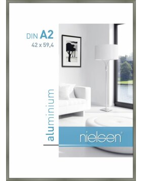 Marco de aluminio Nielsen Classic 42x59,4 cm platino DIN A2
