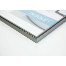 Aluminium lijst Classic 42x59,4 cm platina
