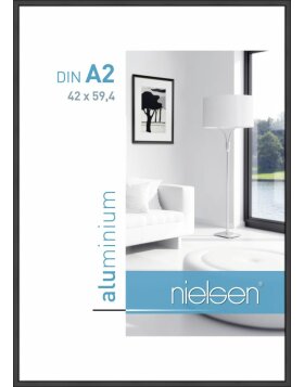 Marco de aluminio Nielsen Classic 42x59,4 cm negro mate