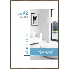 Nielsen Alurahmen Classic 42x59,4 cm struktur walnuss DIN A2