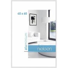 Cadre alu Nielsen Classic 40x60 cm blanc