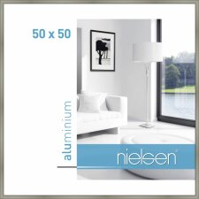 Nielsen Alurahmen Classic 50x50 cm champagner