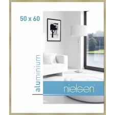 Cornice Nielsen in alluminio Classic 50x60 cm oro opaco