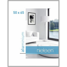 Cornice Nielsen in alluminio Classic 50x65 cm argento