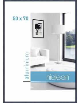 Cadre alu Nielsen Classic 50x70 cm bleu
