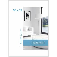 Cadre alu Nielsen Classic 50x70 cm blanc