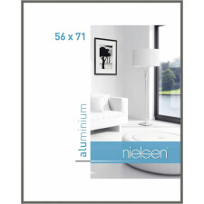 Marco de aluminio Nielsen Classic 56x71 cm gris contraste