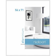 Cadre alu Nielsen Classic 56x71 cm blanc