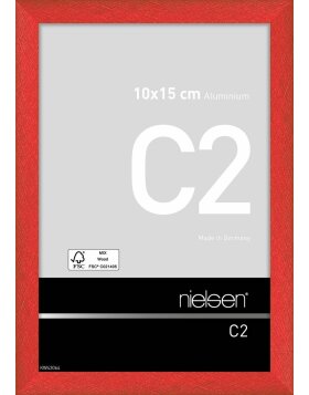Nielsen Telaio in alluminio C2 10x15 cm tornado rosso