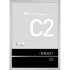 Nielsen Alurahmen C2 21x29,7 cm reflex silber
