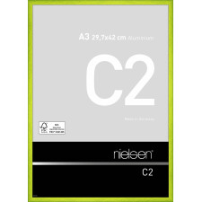 Nielsen Alurahmen C2 29,7x42 cm cyber grün