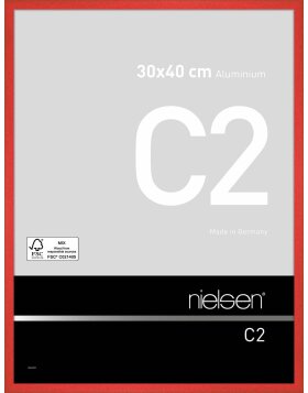 Nielsen Aluminium frame c2 30x40 cm tornado rood