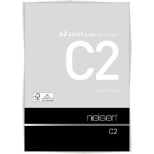 Nielsen Aluminium lijst c2 42x59,4 cm wit glanzend
