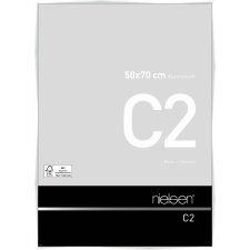 Telaio Nielsen in alluminio C2 50x70 cm bianco lucido