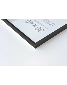 Marco de aluminio Nielsen Pixel 21x29,7 cm negro Marco para documentos DIN A4