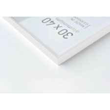 Nielsen Alurahmen Pixel 21x29,7 cm weiß glanz DIN A4 Urkundenrahmen
