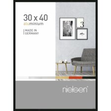 Cadre alu Nielsen Pixel 30x40 cm noir