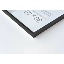 Aluminium lijst Pixel 30x40 cm zwart