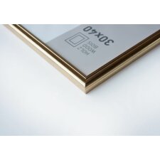 Ascot wooden frame 21x29,7 cm gold
