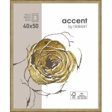Ascot wooden frame 40x50 cm gold