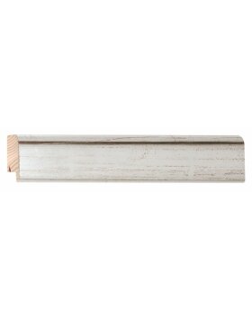 Marco de madera Acuarelas 50x60 cm Plata